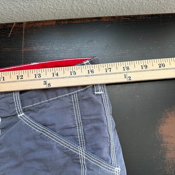 Prana Pants 6 Women Y2K Hiking Cargo Capri Gray Mid Rise Skater Grunge Casual - Picture 8 of 14